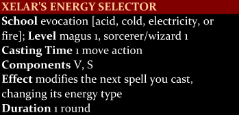 Xelar's Energy Selector